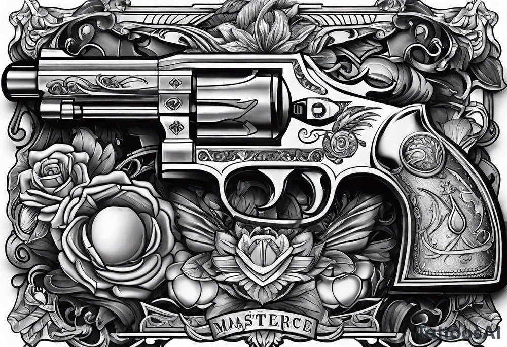 Moneygun tattoo idea
