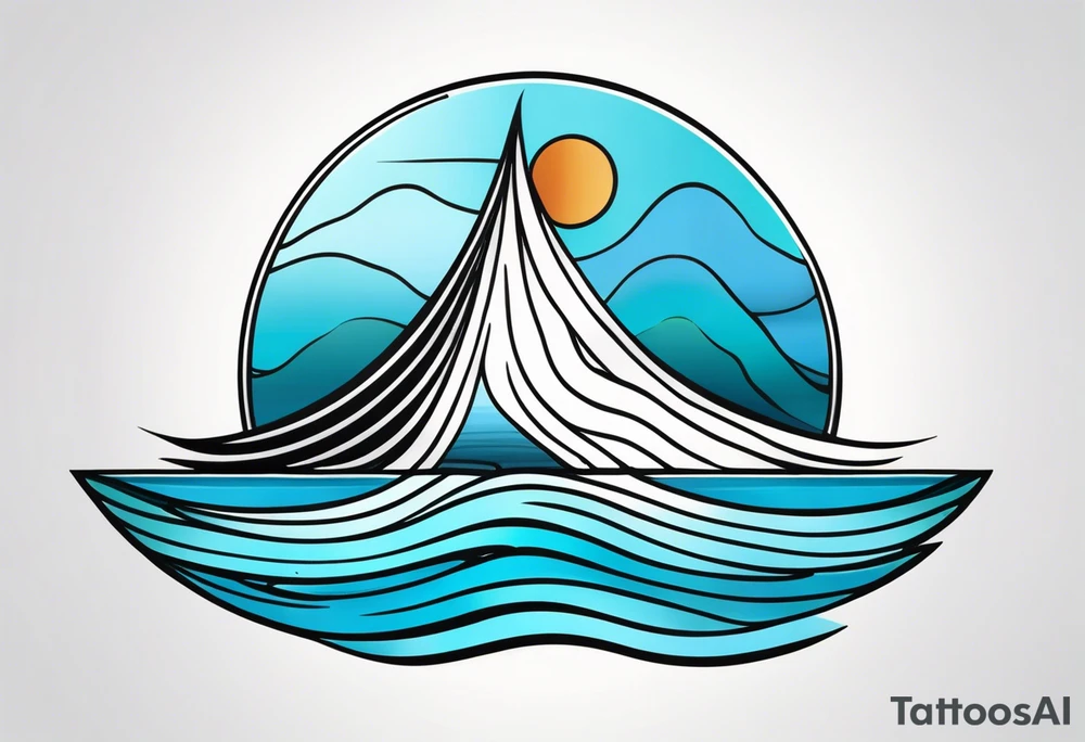 Water ripple tattoo idea