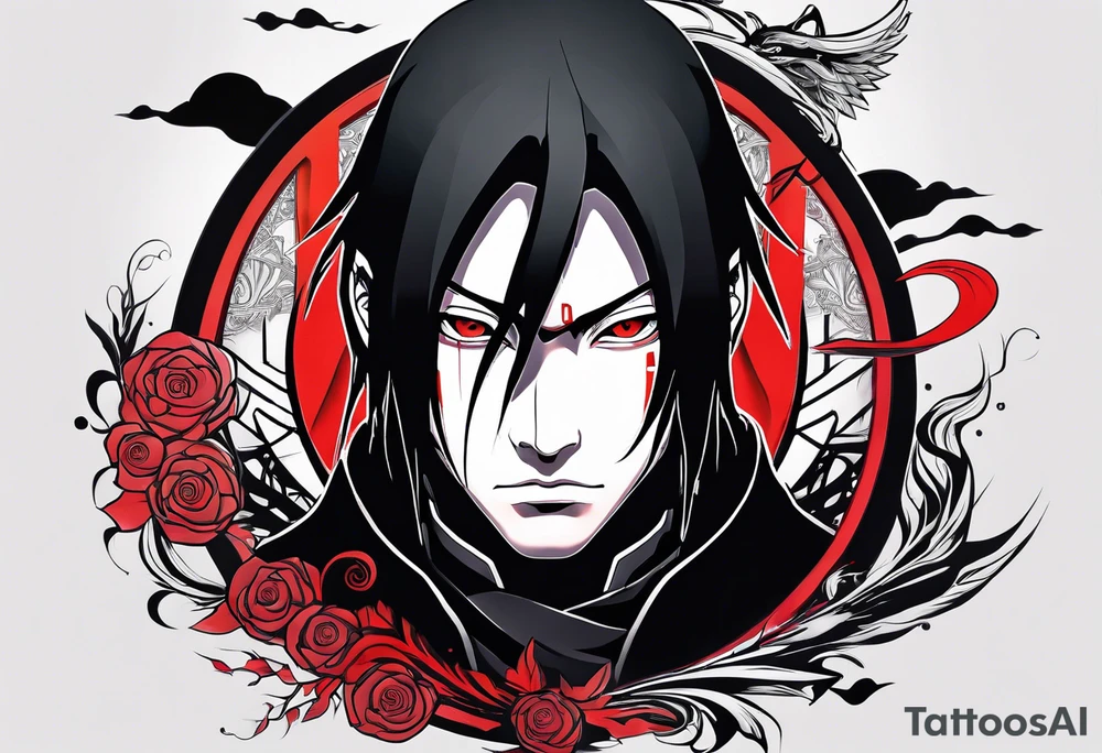 Itachi uchiha tattoo idea