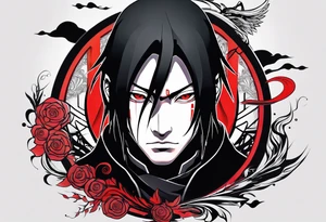 Itachi uchiha tattoo idea