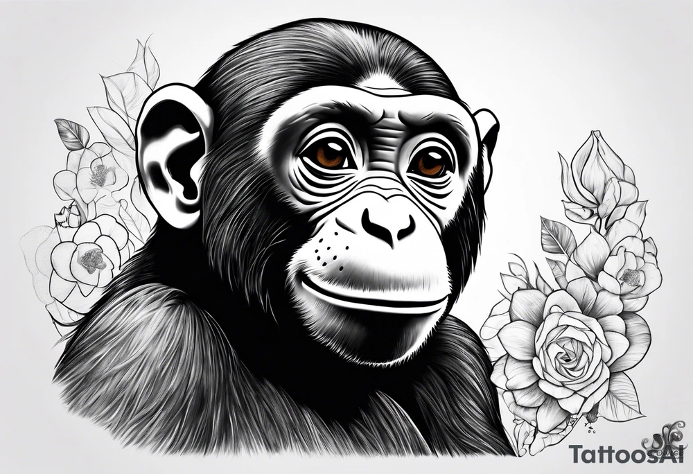Curious George tattoo idea