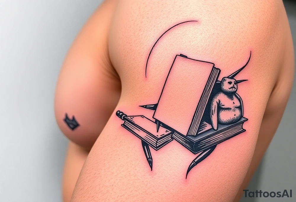 Tattoos based off of books tattoo idea