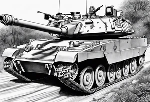 Realistic Military tattoo idea