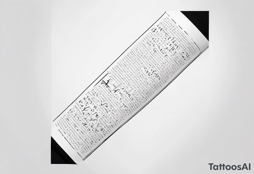 Sleeve with bible verses tattoo idea