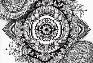 Keraly arm sleeve tattoo idea