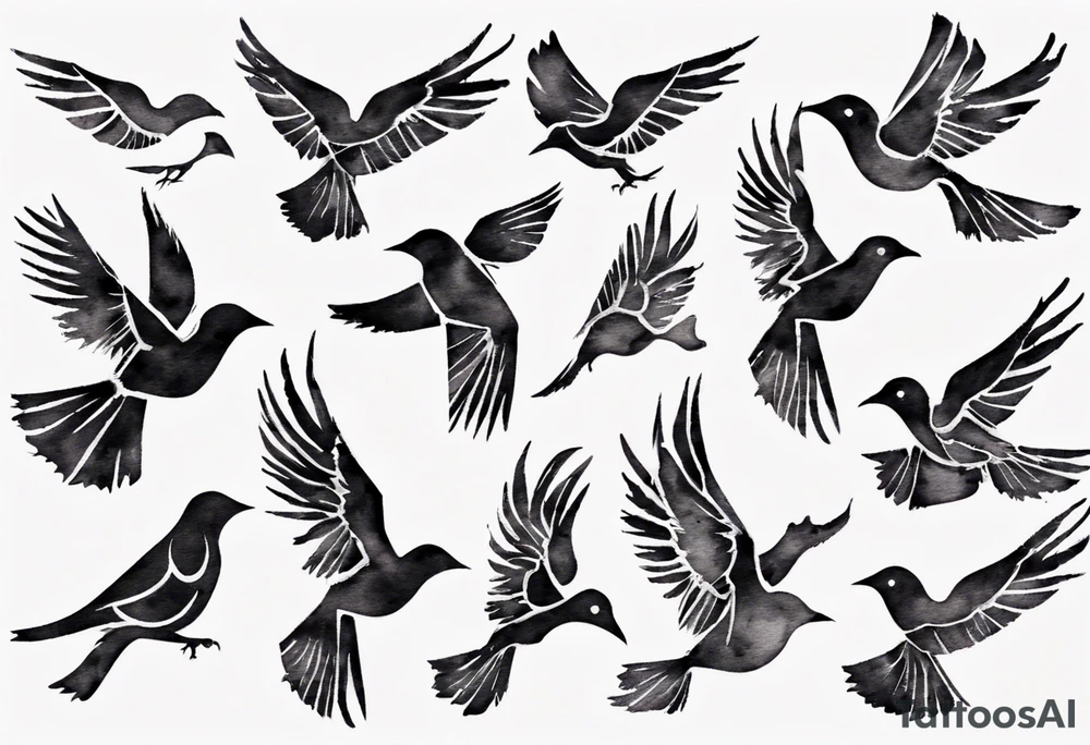 jigsaw puzzle piece with birds flying from it tattoo idea jigsaw puzzle piece with birds flying from it tattoo idea