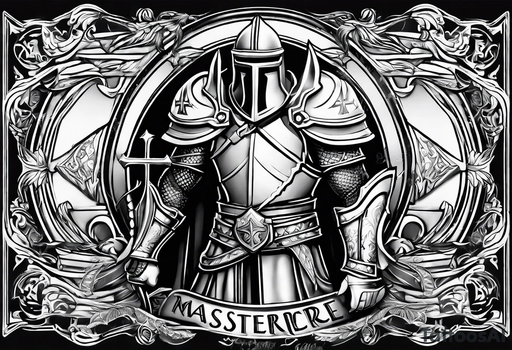 crusader tattoo idea