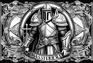 crusader tattoo idea