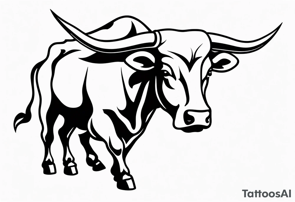 grab the bull by it’s horns tattoo idea