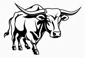 grab the bull by it’s horns tattoo idea