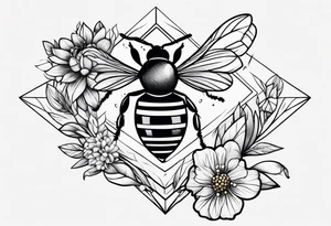 Honey over gravel tattoo idea