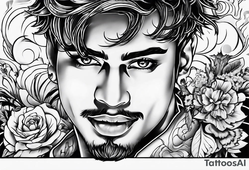 999 with different things from his albums tattoo idea