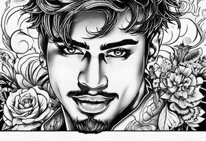 999 with different things from his albums tattoo idea