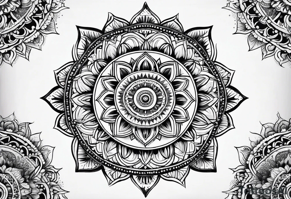 Mandala tattoo idea