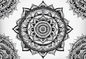 Mandala tattoo idea