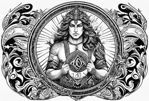 Diogo Cassiano Fernandes, Aquarius sign, 30 years old, lawyer tattoo idea