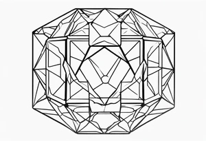 Tesseract 4d tattoo idea