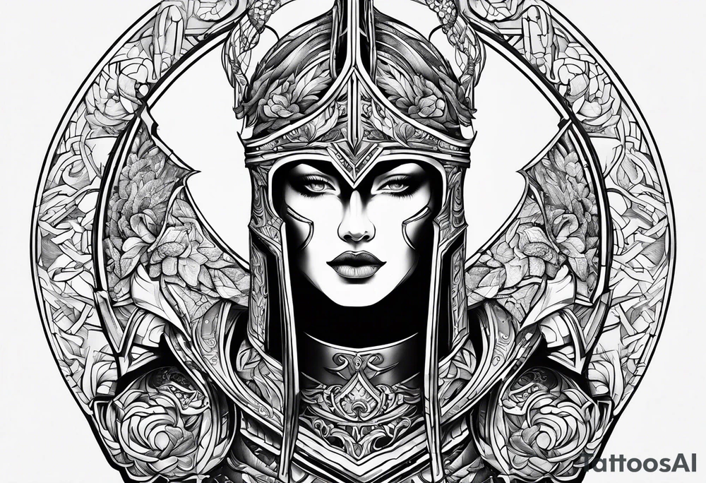 armor tattoo idea