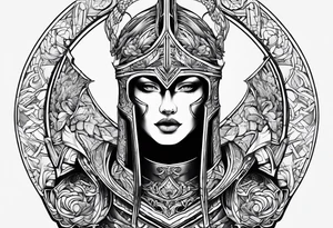 armor tattoo idea