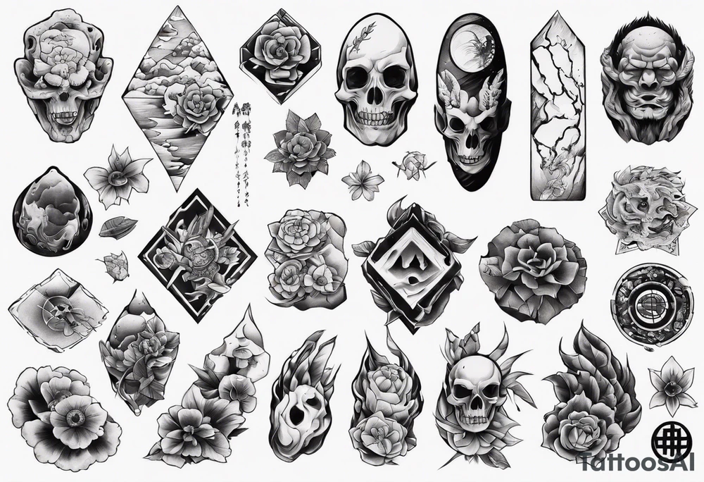 A rock tattoo idea