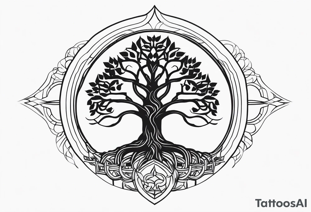 Yggdrasil tattoo idea