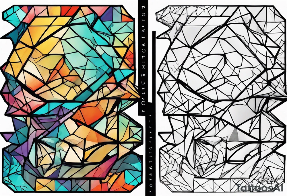 2 Puzzle pieces tattoo idea