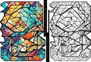 2 Puzzle pieces tattoo idea