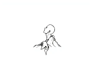 lost in thoughts tattoo idea