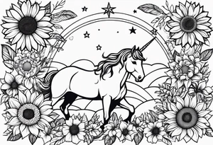I’m a capicorn I love sunflowers, stars and set sunsets I also think a cassopiea consultation  is tired to me name starts with a W I have 3 kids 1 boy and 2 girls for my  fore arm tattoo idea