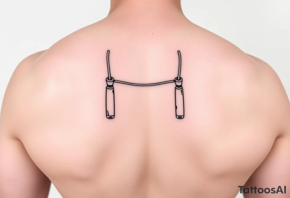jump rope tattoo tattoo idea