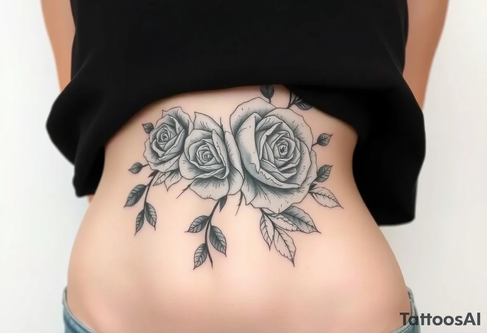 Roses tattoo idea