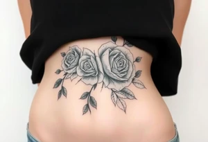 Roses tattoo idea