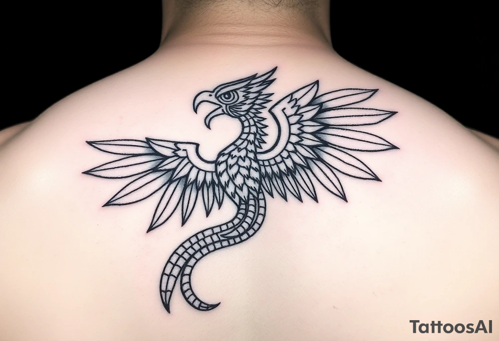 Quetzalcoatl tattoo idea