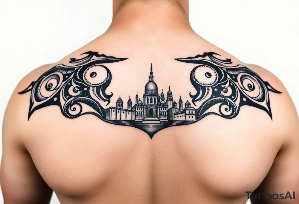 city of Atlantis
on arm tattoo idea