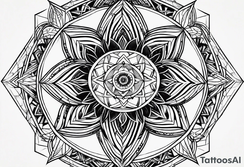 Sacred geometry, tattoo idea