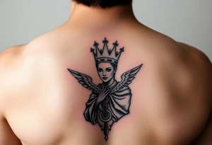 Queen, strong, lonely tattoo idea