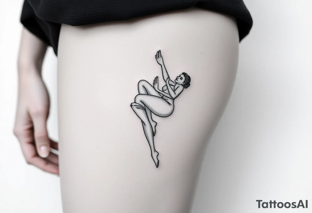Contortionist tattoo idea