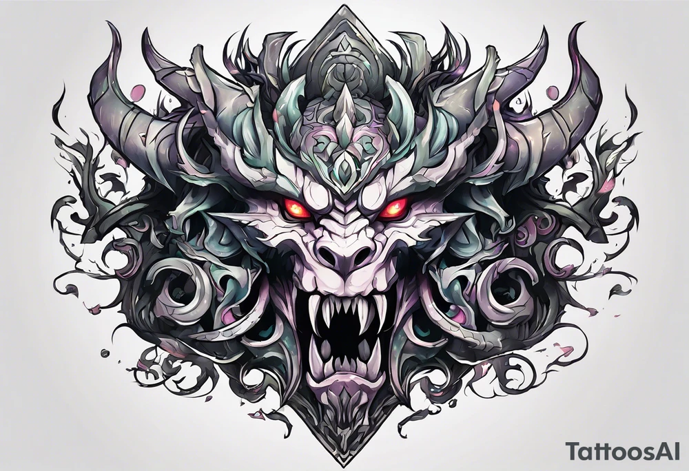 Outworld devourer in dota 2 tattoo idea