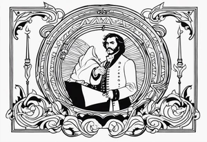 The count of monte cristo tattoo idea