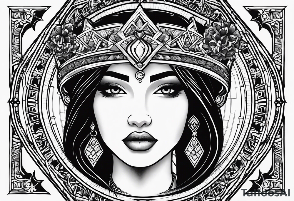 Onika Grace" is a beautiful name that carries a strong sense of purpose and elegance. Incorporating symbols like a halo or a crown into the logo would create a powerful visual identity, emphasizing the brand's divine and graceful message. tattoo idea