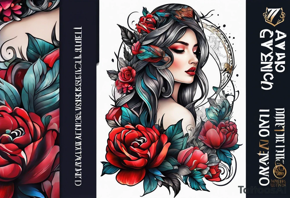 universal sleeve tattoo idea