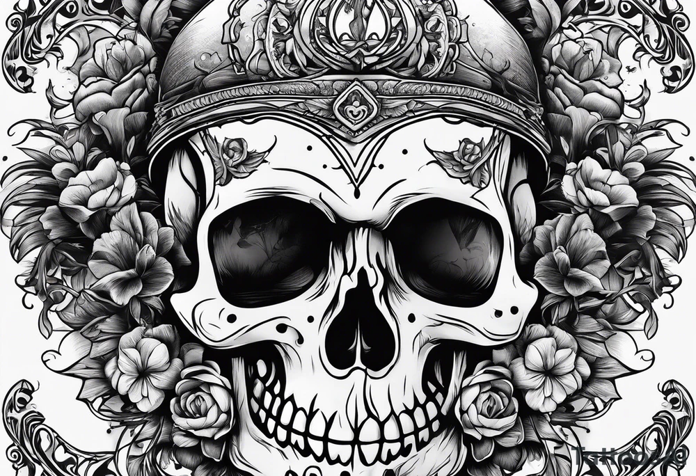 The words Memento Mori tattoo idea