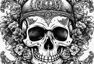 The words Memento Mori tattoo idea