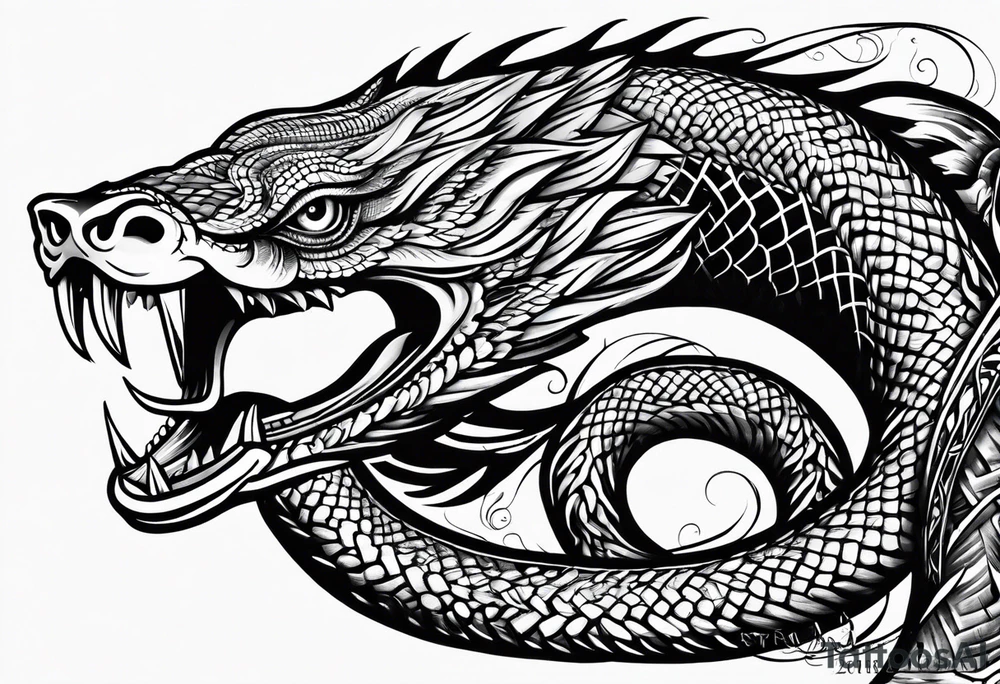 don't tread on me tattoo idea