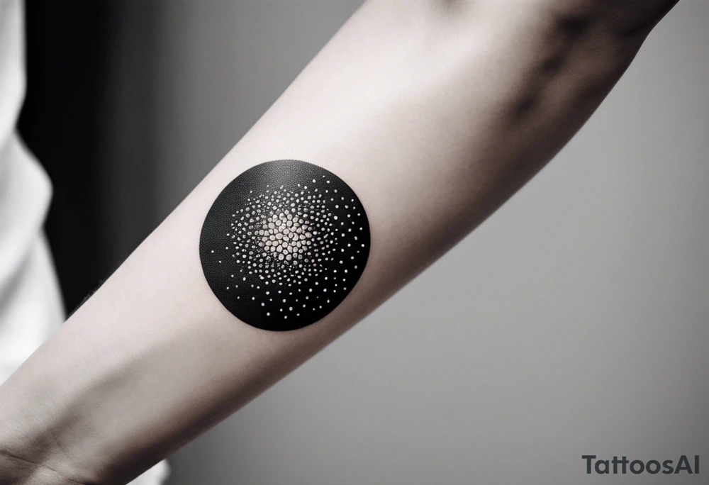 thin tattoo that wraps around arm and forearm tattoo idea