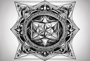 Penrose diagram tattoo idea