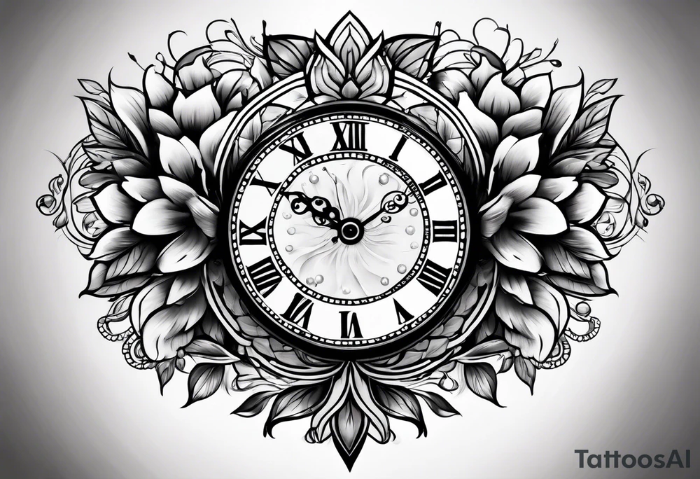 Taschenuhr tattoo idea