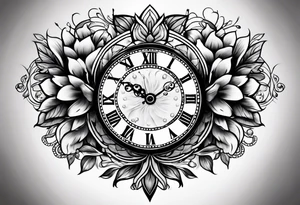 Taschenuhr tattoo idea