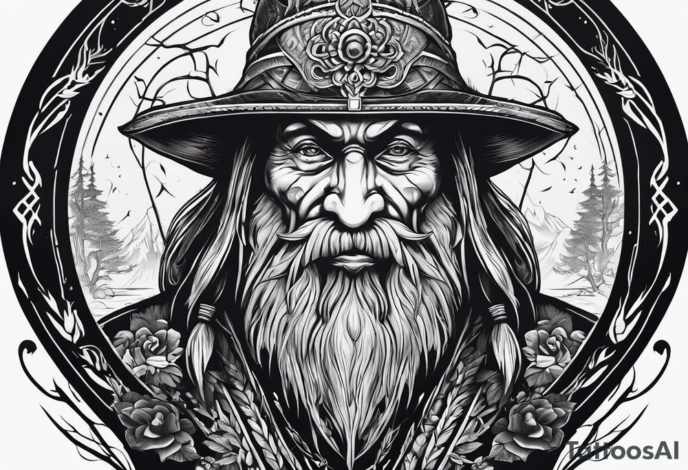 Baba yaga tattoo idea