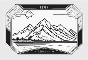 Lev livet mens du kan tattoo idea